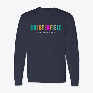 Chesterfield New Hampshire Color Pop Classic Long Sleeve T-Shirt