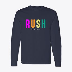 Rush New York Color Pop Classic Long Sleeve T-Shirt
