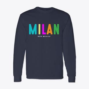 Milan New Mexico Color Pop Classic Long Sleeve T-Shirt