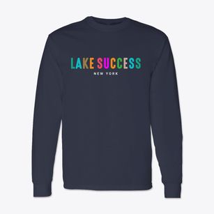 Lake Success New York Color Pop Classic Long Sleeve T-Shirt