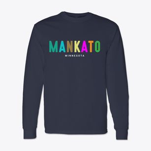 Mankato Minnesota Color Pop Classic Long Sleeve T-Shirt