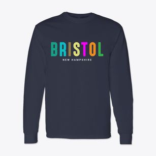 Bristol New Hampshire Color Pop Classic Long Sleeve T-Shirt