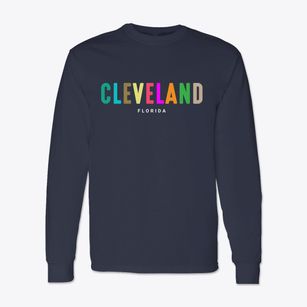 Cleveland Florida Color Pop Classic Long Sleeve T-Shirt