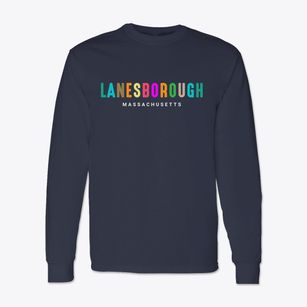 Lanesborough Massachusetts Color Pop Classic Long Sleeve T-Shirt