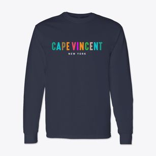 Cape Vincent New York Color Pop Classic Long Sleeve T-Shirt