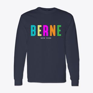 Berne New York Color Pop Classic Long Sleeve T-Shirt