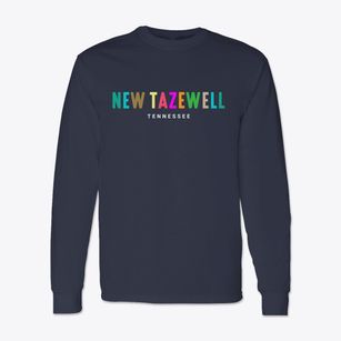New Tazewell Tennessee Color Pop Classic Long Sleeve T-Shirt
