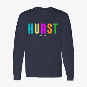 Hurst Texas Color Pop Classic Long Sleeve T-Shirt