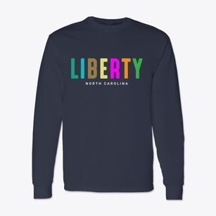 Liberty North Carolina Color Pop Classic Long Sleeve T-Shirt