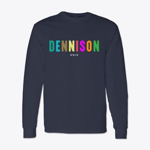 Dennison Ohio Color Pop Classic Long Sleeve T-Shirt
