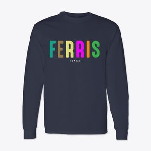 Ferris Texas Color Pop Classic Long Sleeve T-Shirt