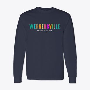 Wernersville Pennsylvania Color Pop Classic Long Sleeve T-Shirt