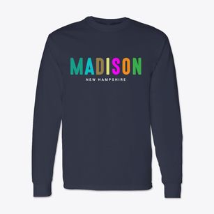 Madison New Hampshire Color Pop Classic Long Sleeve T-Shirt