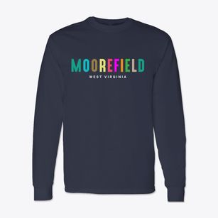 Moorefield West Virginia Color Pop Classic Long Sleeve T-Shirt