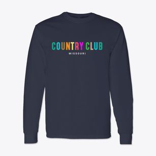 Country Club Missouri Color Pop Classic Long Sleeve T-Shirt