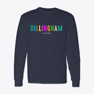 Dillingham Alaska Color Pop Classic Long Sleeve T-Shirt