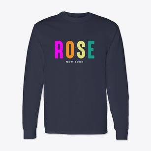 Rose New York Color Pop Classic Long Sleeve T-Shirt