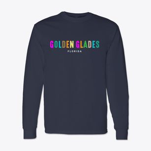 Golden Glades Florida Color Pop Classic Long Sleeve T-Shirt