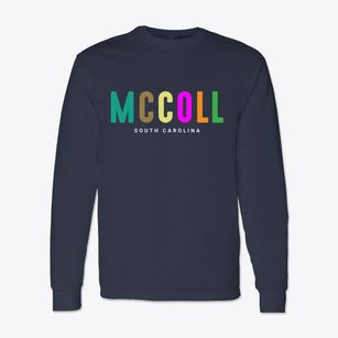 Mccoll South Carolina Color Pop Classic Long Sleeve T-Shirt