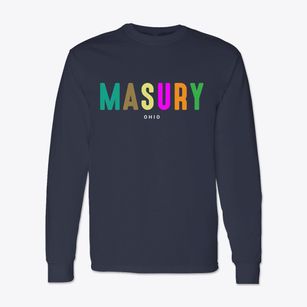 Masury Ohio Color Pop Classic Long Sleeve T-Shirt
