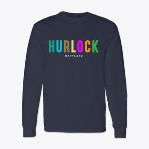 Hurlock Maryland Color Pop Classic Long Sleeve T-Shirt