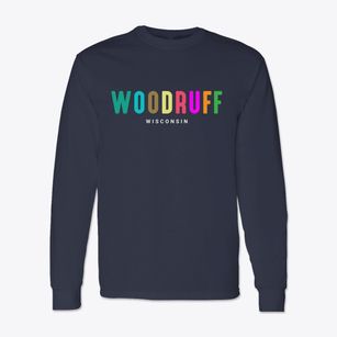 Woodruff Wisconsin Color Pop Classic Long Sleeve T-Shirt