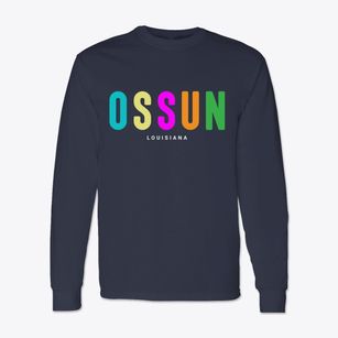 Ossun Louisiana Color Pop Classic Long Sleeve T-Shirt