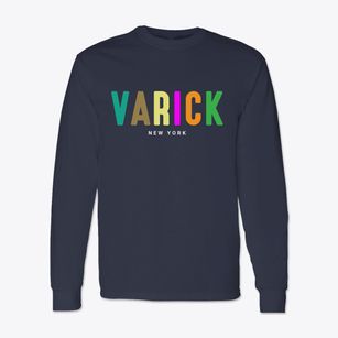 Varick New York Color Pop Classic Long Sleeve T-Shirt