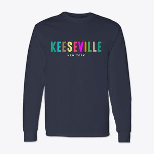 Keeseville New York Color Pop Classic Long Sleeve T-Shirt