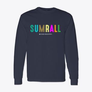 Sumrall Mississippi Color Pop Classic Long Sleeve T-Shirt