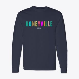 Honeyville Utah Color Pop Classic Long Sleeve T-Shirt