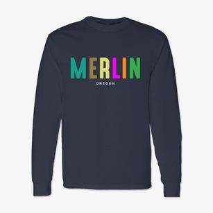 Merlin Oregon Color Pop Classic Long Sleeve T-Shirt