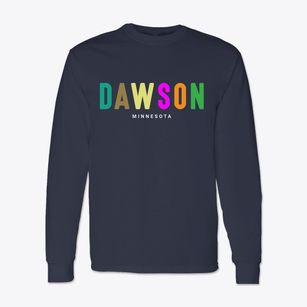 Dawson Minnesota Color Pop Classic Long Sleeve T-Shirt