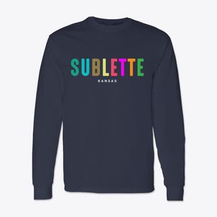 Sublette Kansas Color Pop Classic Long Sleeve T-Shirt