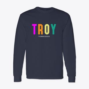Troy Tennessee Color Pop Classic Long Sleeve T-Shirt