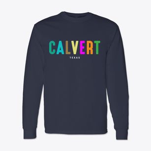Calvert Texas Color Pop Classic Long Sleeve T-Shirt