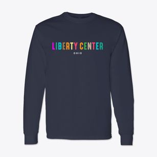 Liberty Center Ohio Color Pop Classic Long Sleeve T-Shirt