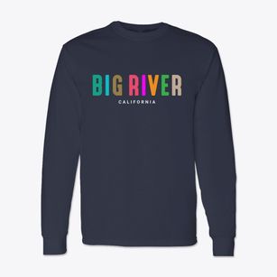 Big River California Color Pop Classic Long Sleeve T-Shirt