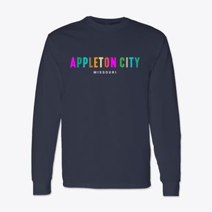 Appleton City Missouri Color Pop Classic Long Sleeve T-Shirt