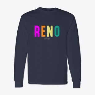 Reno Ohio Color Pop Classic Long Sleeve T-Shirt