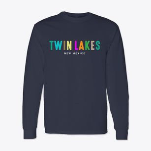 Twin Lakes New Mexico Color Pop Classic Long Sleeve T-Shirt