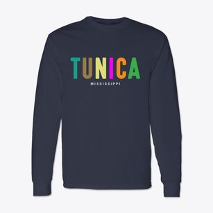 Tunica Mississippi Color Pop Classic Long Sleeve T-Shirt