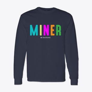 Miner Missouri Color Pop Classic Long Sleeve T-Shirt