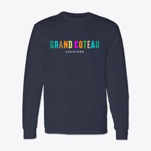 Grand Coteau Louisiana Color Pop Classic Long Sleeve T-Shirt