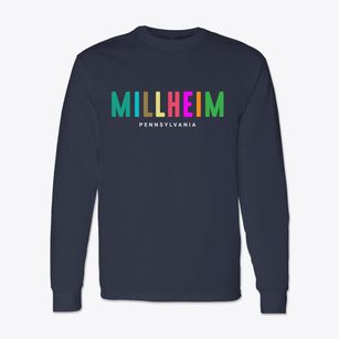Millheim Pennsylvania Color Pop Classic Long Sleeve T-Shirt