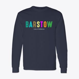 Barstow California Color Pop Classic Long Sleeve T-Shirt