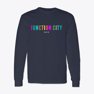 Junction City Ohio Color Pop Classic Long Sleeve T-Shirt