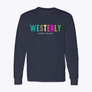 Westerly Rhode Island Color Pop Classic Long Sleeve T-Shirt