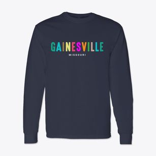 Gainesville Missouri Color Pop Classic Long Sleeve T-Shirt