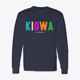 Kiowa Colorado Color Pop Classic Long Sleeve T-Shirt